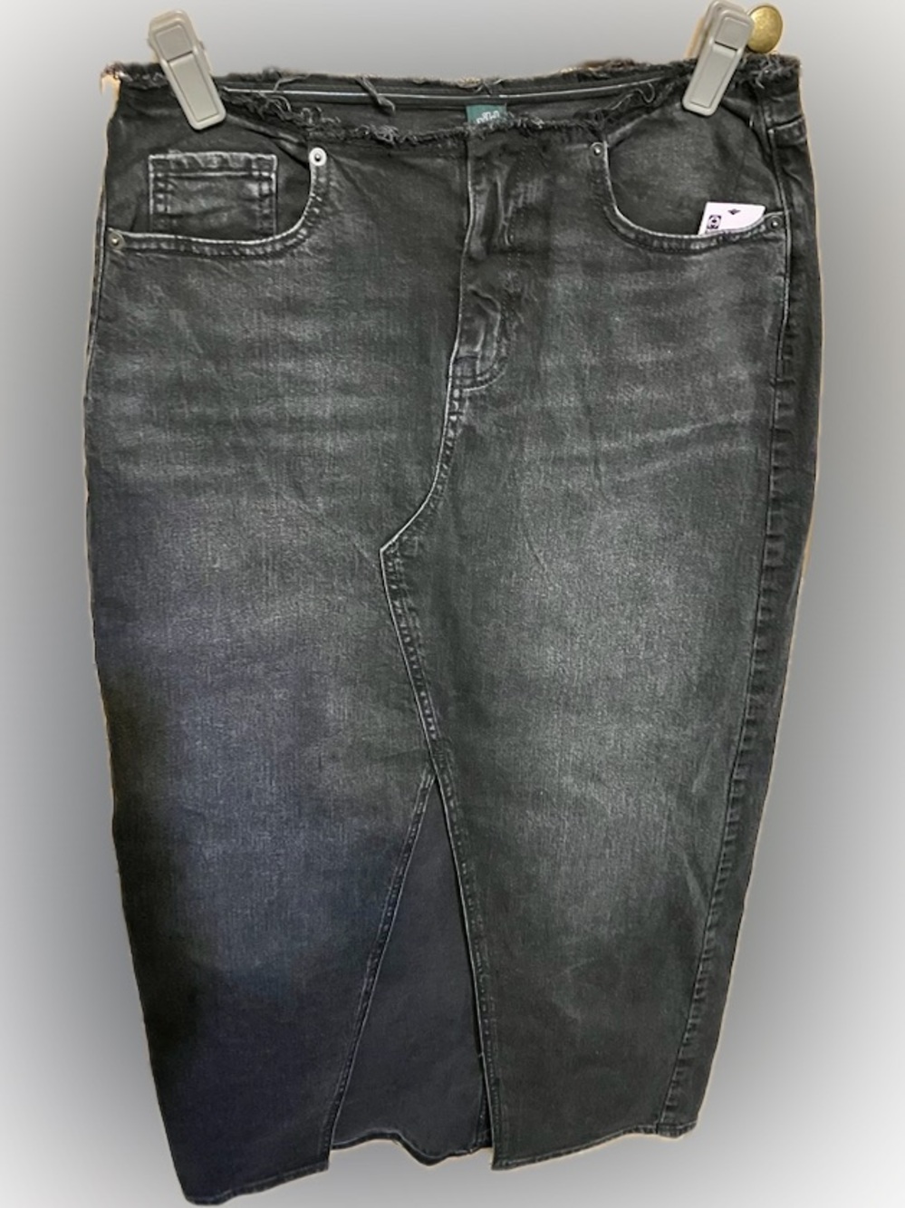 wild fable Black Denim Skirt